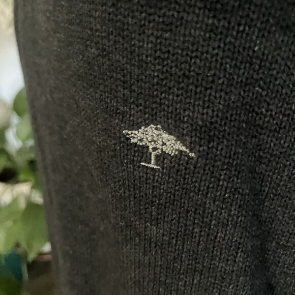 Fynch-Hatton XL Supersoft Cotton Full-Zip Cardigan Sweater - Picture 4 of 5